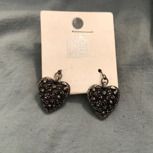 Dangle Heart Earrings